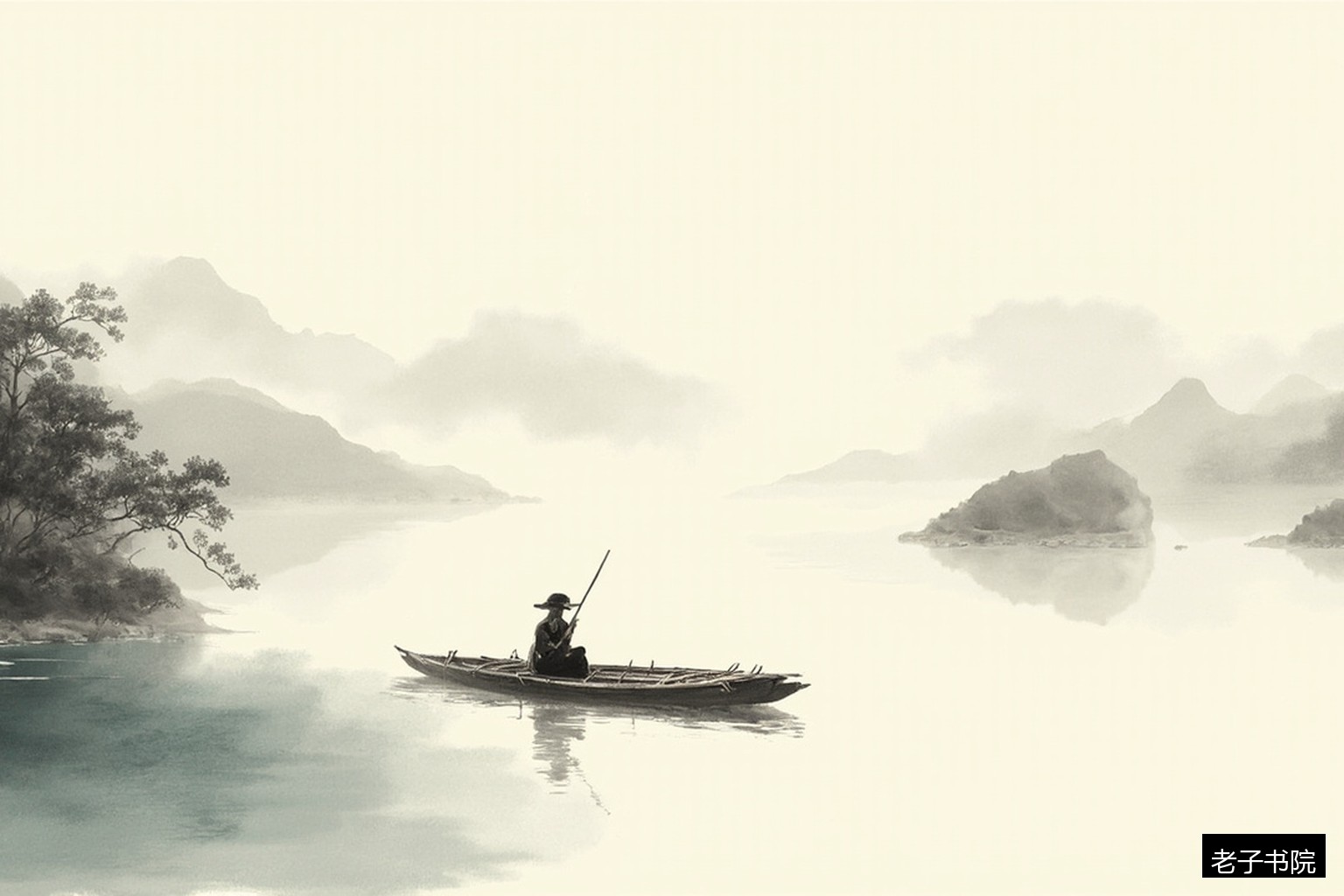 楠溪江竹筏山水