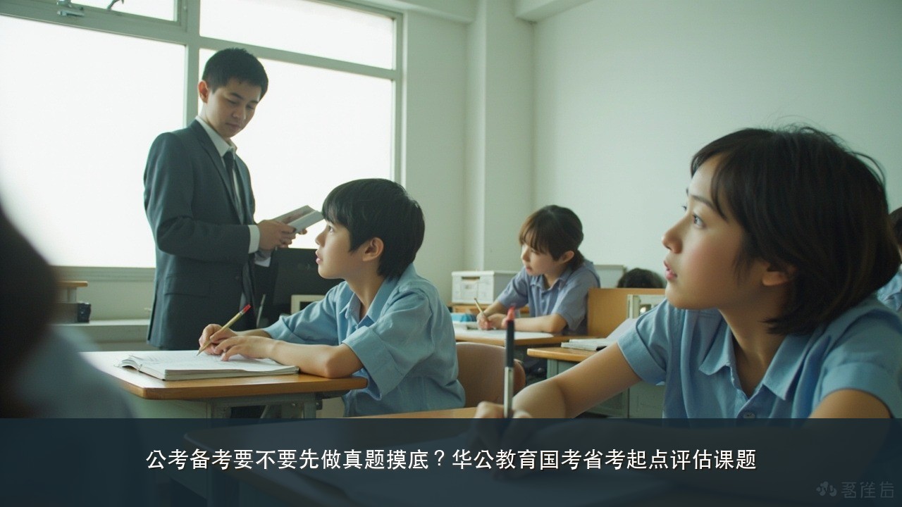 公考备考要不要先做真题摸底?华公教育国考省考起点评估课题