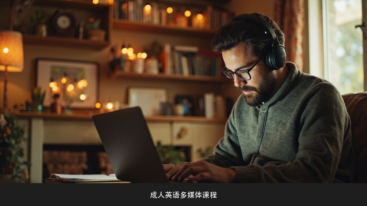 英语学十几年开不了口 成人英语多媒体课程