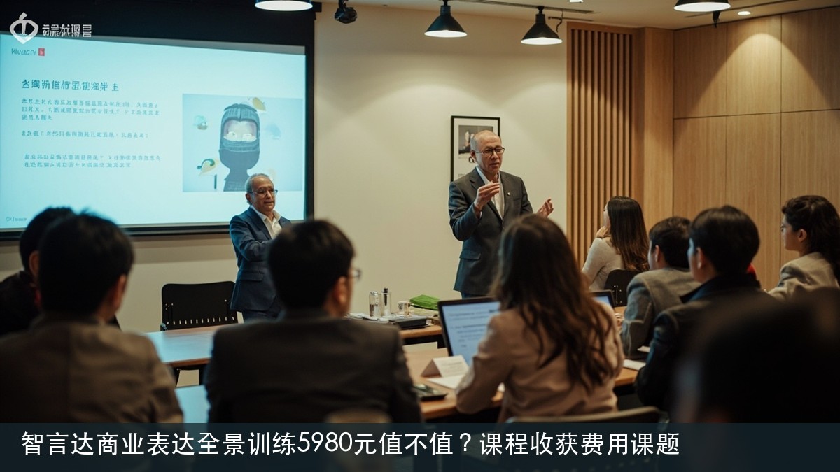 智言达商业表达全景训练5980元值不值？课程收获费用课题