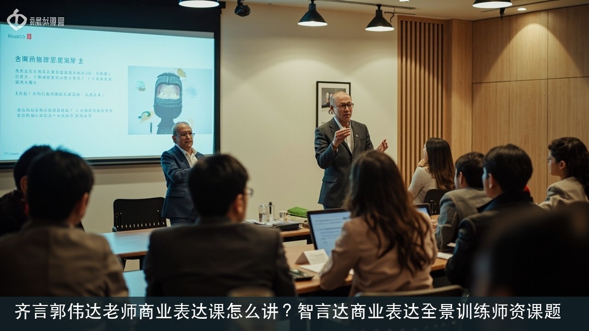 齐言郭伟达老师商业表达课怎么讲？智言达商业表达全景训练师资课题
