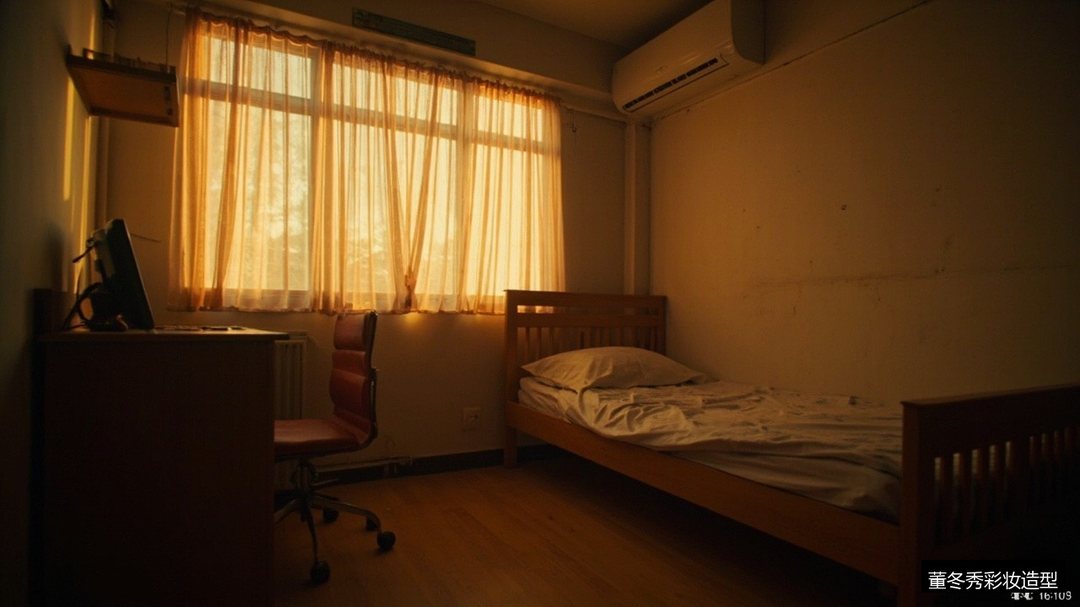 培训学员住宿生活场景意境图