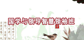 国学与领导智慧领袖班招生简章来源课程海报