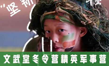 文武堂冬令营精英军事营来源课程海报