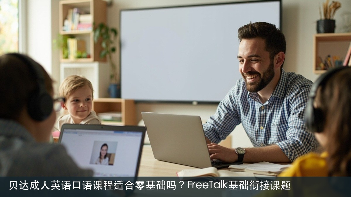 贝达成人英语口语课程适合零基础吗?FreeTalk基础衔接课题