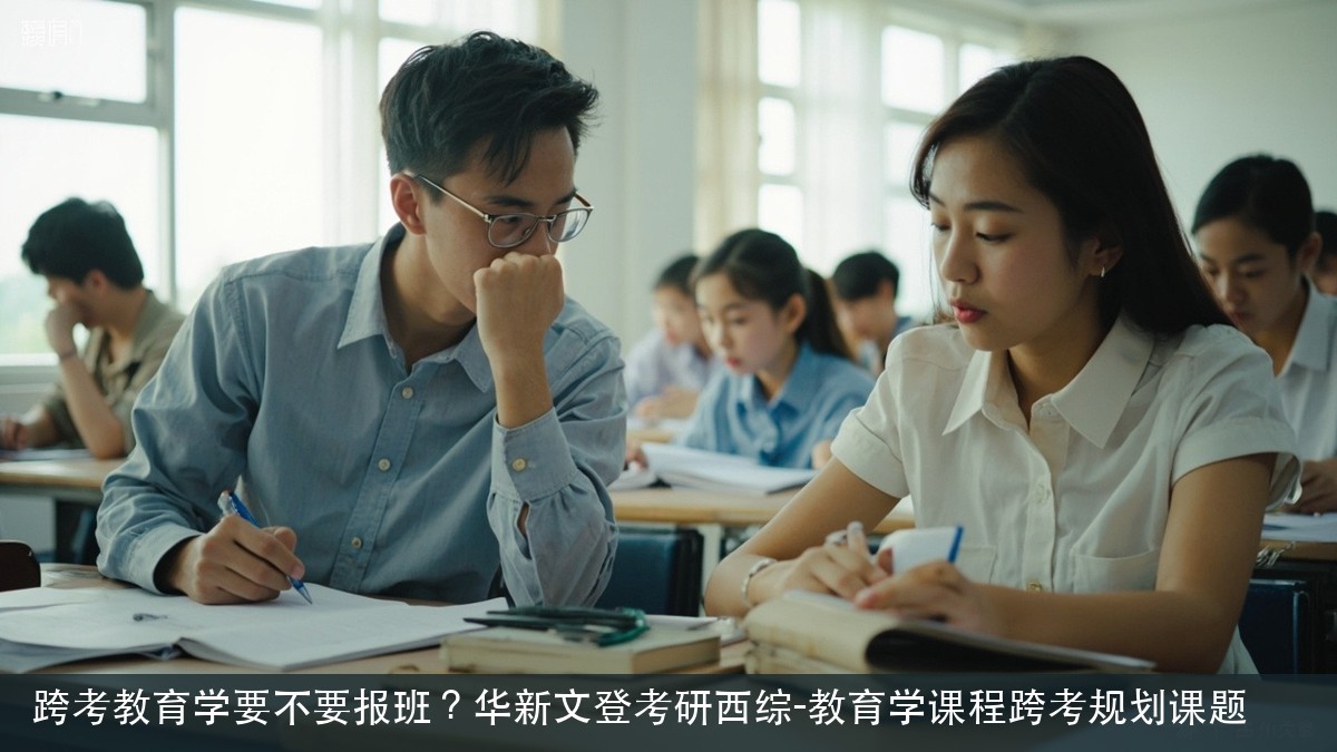 跨考教育学要不要报班?华新文登考研西综-教育学课程跨考规划课题