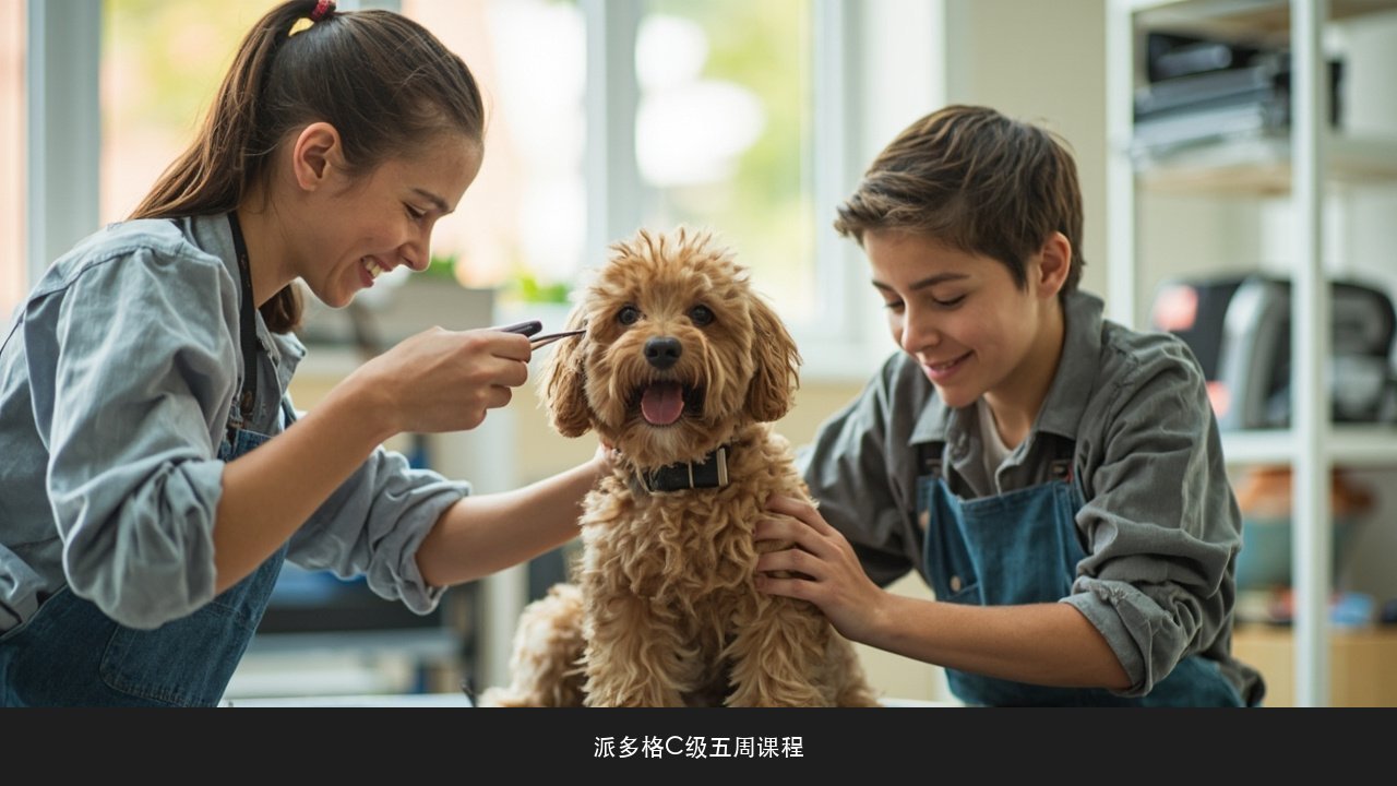 零基础转行学宠物美容要多久？派多格C级五周35天课程强度解析