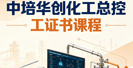 中培华创化工总控工证书课程来源课程海报