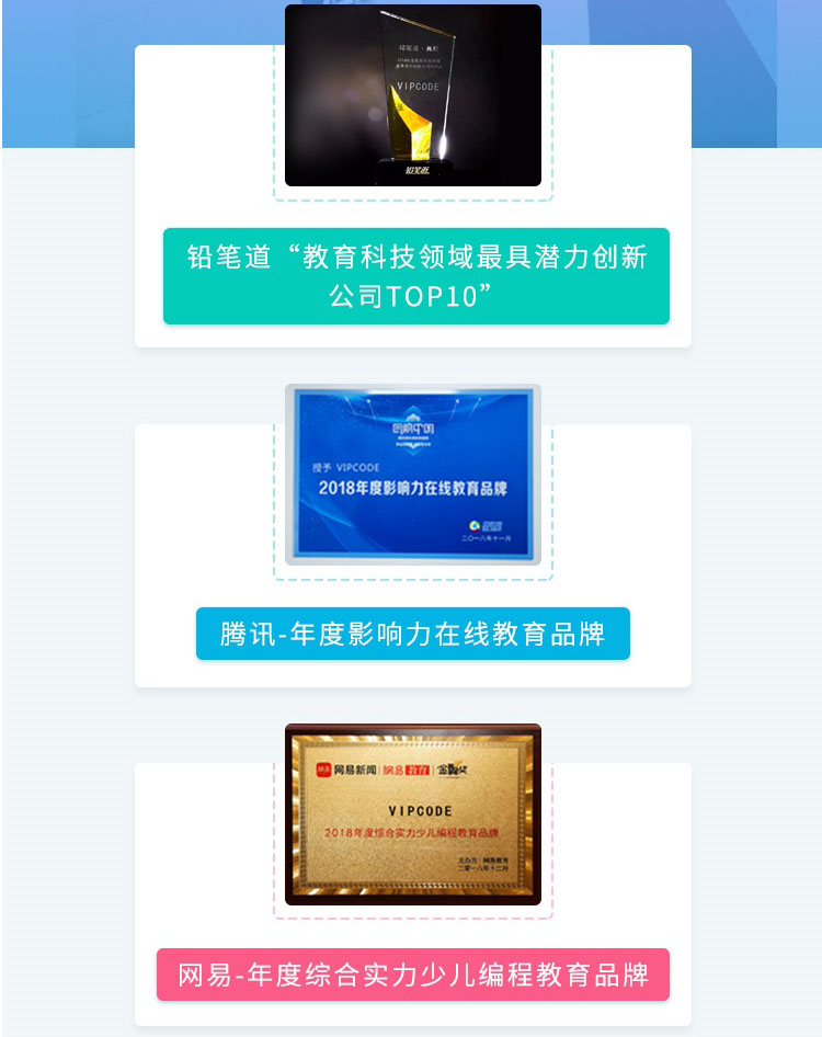vipcode在线少儿编程Scratch儿童编程思维课程培训班课程资料