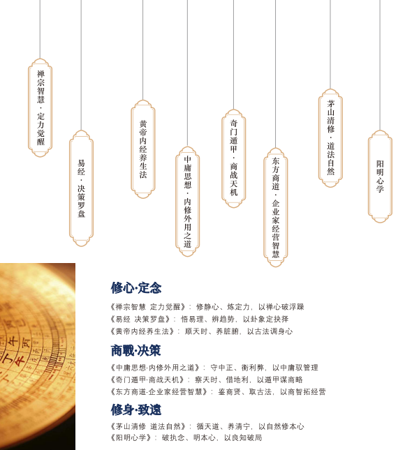 新华商学院中国哲学智慧班课程资料