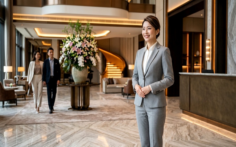 高端物业售楼案场接待礼仪怎么抓？雅尚礼仪打造五星级案场服务标杆